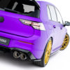 Taka sivusplitterit (V3)Volkswagen Golf R Mk8 Facelift, Maxton
