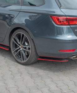 Taka sivusplitterit (V4) Seat Leon Cupra Mk3 FL Sportstourer, Maxton
