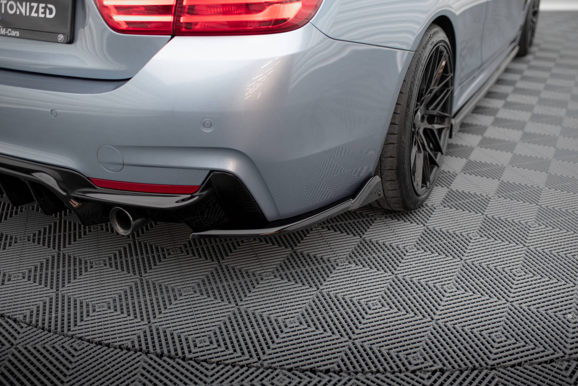 Takasplitterit (V5) BMW 4 Coupe M-Pack F32, Maxton