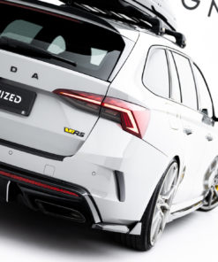 Taka sivusplitterit (V8) Skoda Octavia RS Liftback / Combi Mk4, Maxton