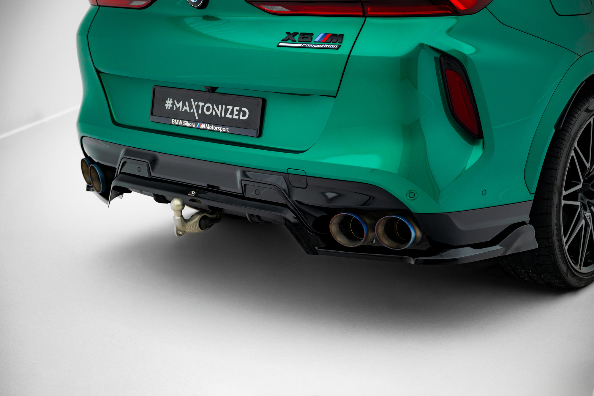 Takasplitteri BMW X6 M F96 Facelift, Maxton