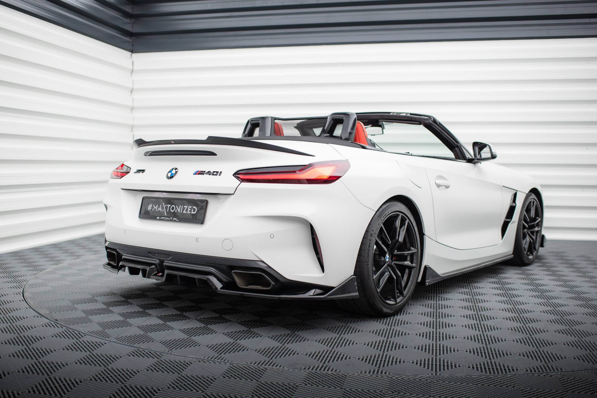 Takasplitteri BMW Z4 M40i G29, Maxton-4