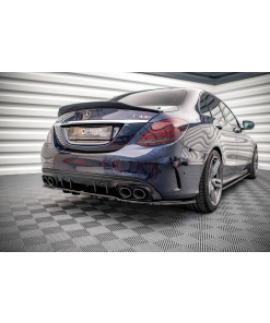 Takasplitteri (w/ v. bars) Mercedes-AMG C 43 Sedan W205 Facelift, Maxton