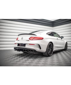 Takasplitteri (w/ v. bars) Mercedes-AMG C 63AMG Coupe AMG Aero Pack C205 Facelift, Maxton