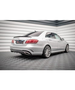 Takasplitteri (w/ v. bars) Mercedes-Benz E AMG-Line Sedan W212 Facelift, Maxton