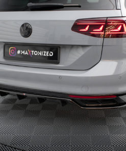 Takasplitteri (w/ v. bars) Volkswagen Passat R-Line B8 Facelift, Maxton