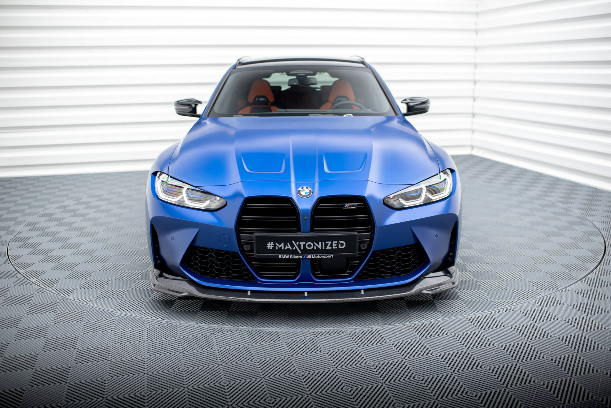 Hiilikuitu Splitterisarja BMW M3 G81 Touring, Maxton-2