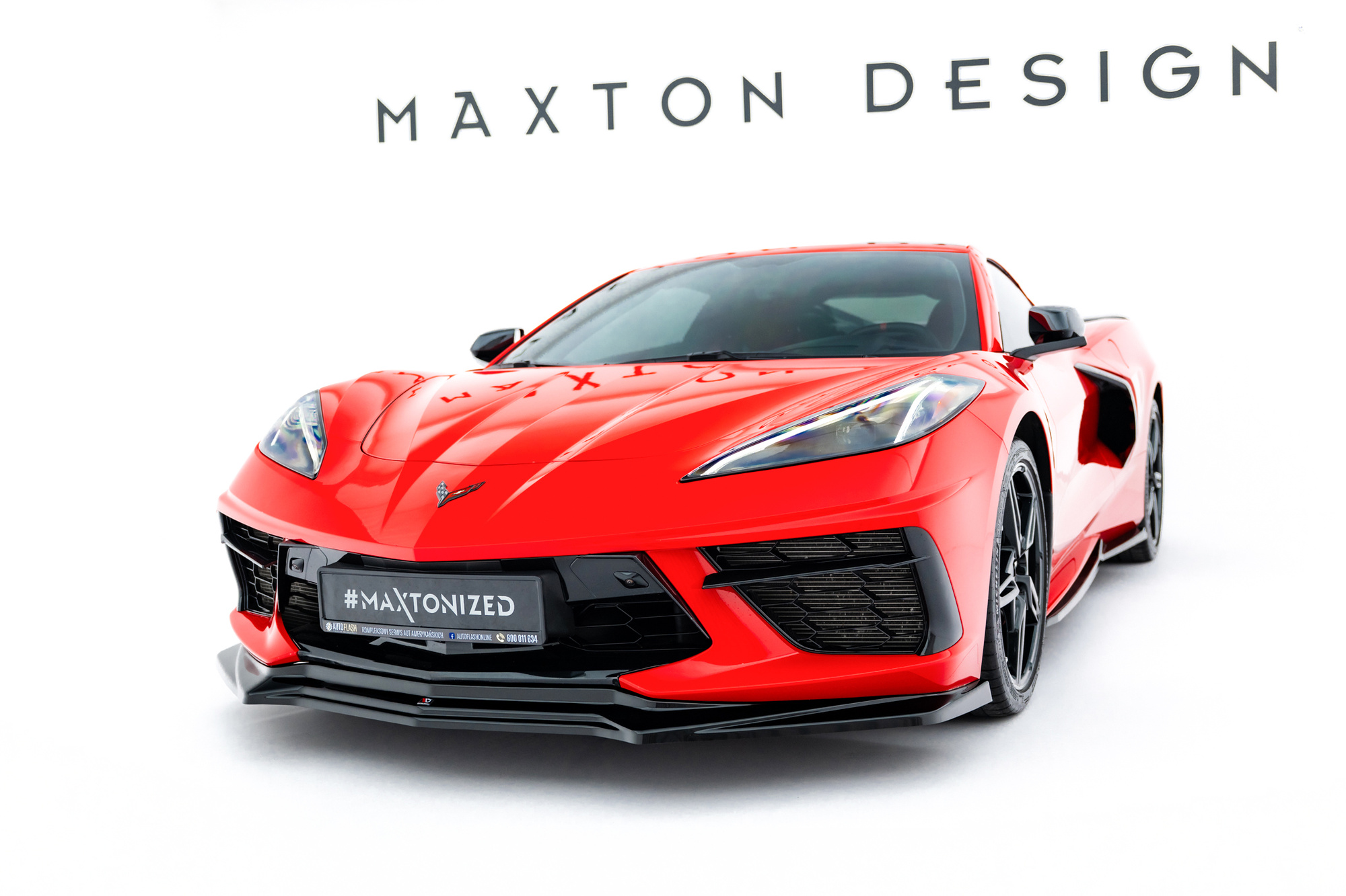 Splitterisarja Chevrolet Corvette C8, Maxton-3