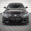 Street Pro Etusplitteri + Flaps BMW 4 M-Pack / M440i G22 / G23, Maxton-2