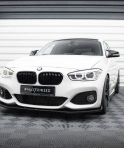 Street Pro Etulippa V.3 + Flaps for BMW 1 F20 M-Pack / M140i, Maxton
