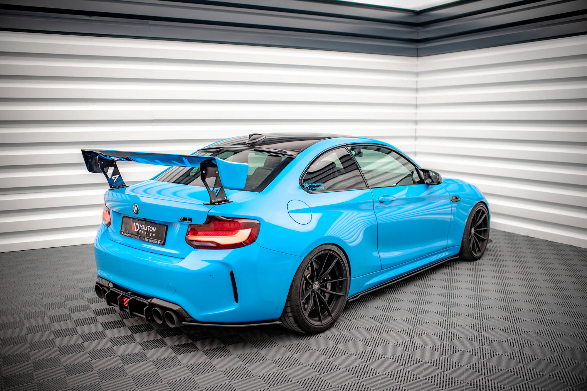 Street Pro Takasplitterit BMW M2 F87, Maxton-3