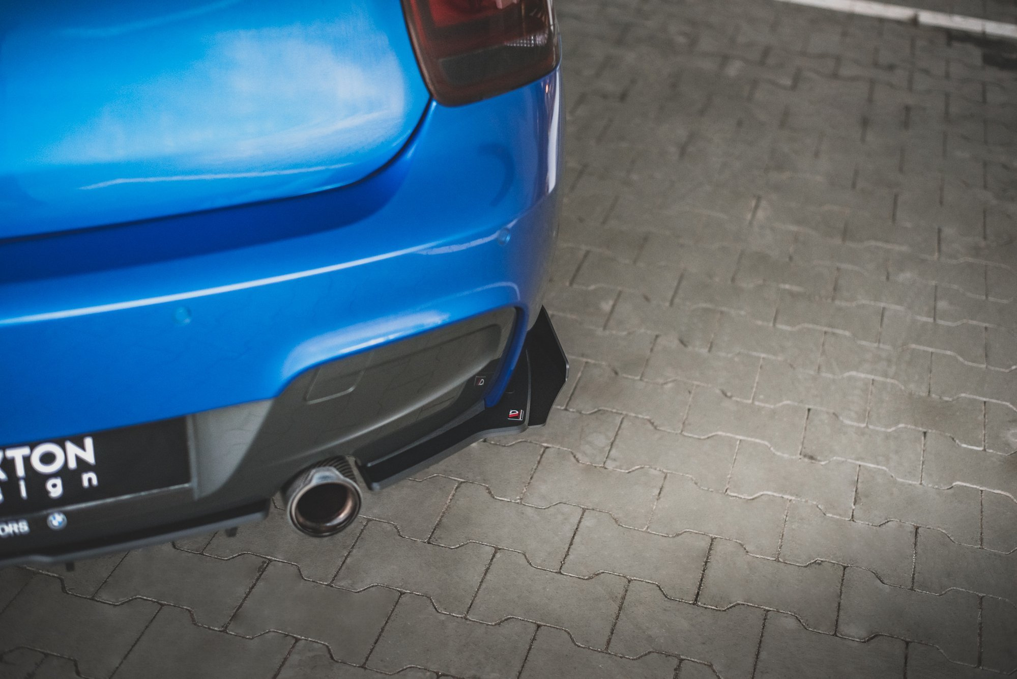 Street Pro Takasplitterit + Flaps BMW M135i F20, Maxton-2