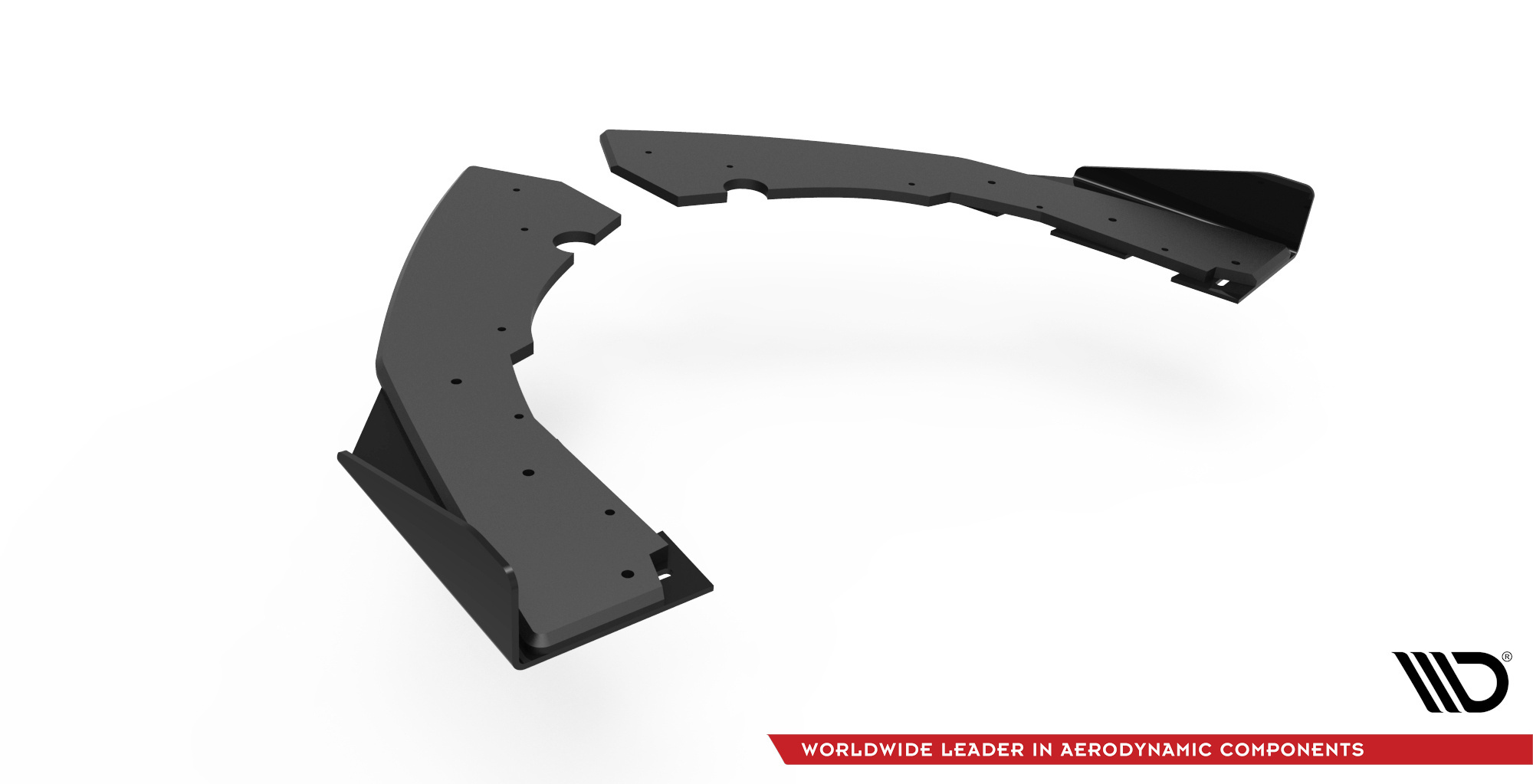 Street Pro Takasplitterit + Flaps BMW M2 F87, Maxton-5