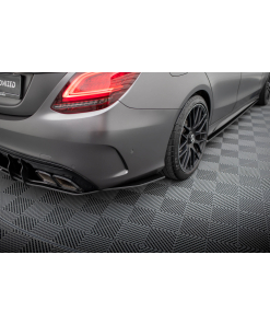 S-Pro Taka sivusplitterit Mercedes-AMG C63 Sedan / Estate W205 Facelift, Maxton