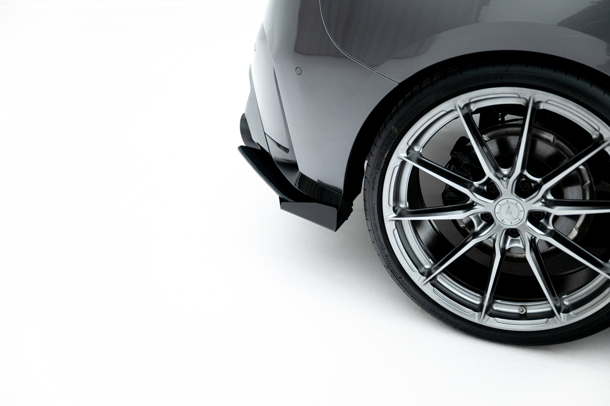 Street Pro Takasplitterit (V1) + Flaps BMW M135i F70, Maxton-4