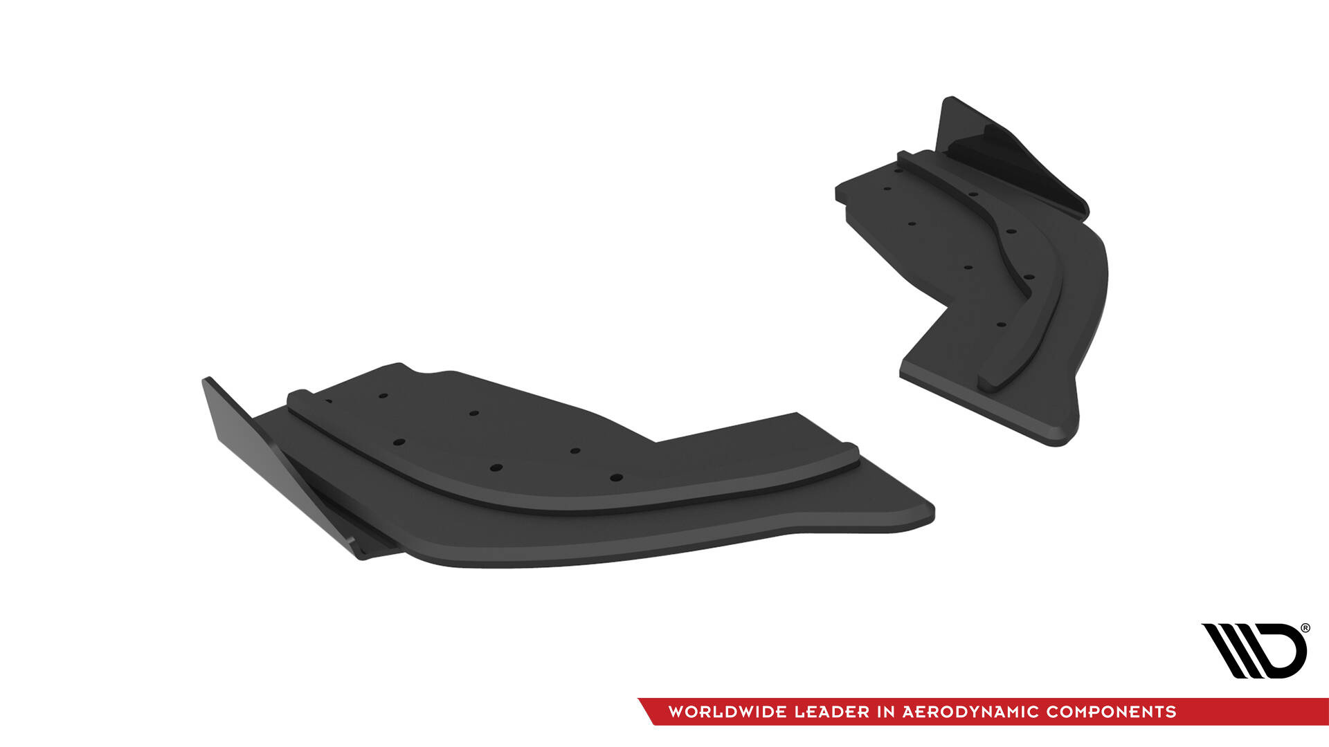 Street Pro Takasplitterit (V1) + Flaps (V1) BMW 1 F40 M-Pack / M135i, Maxton-5