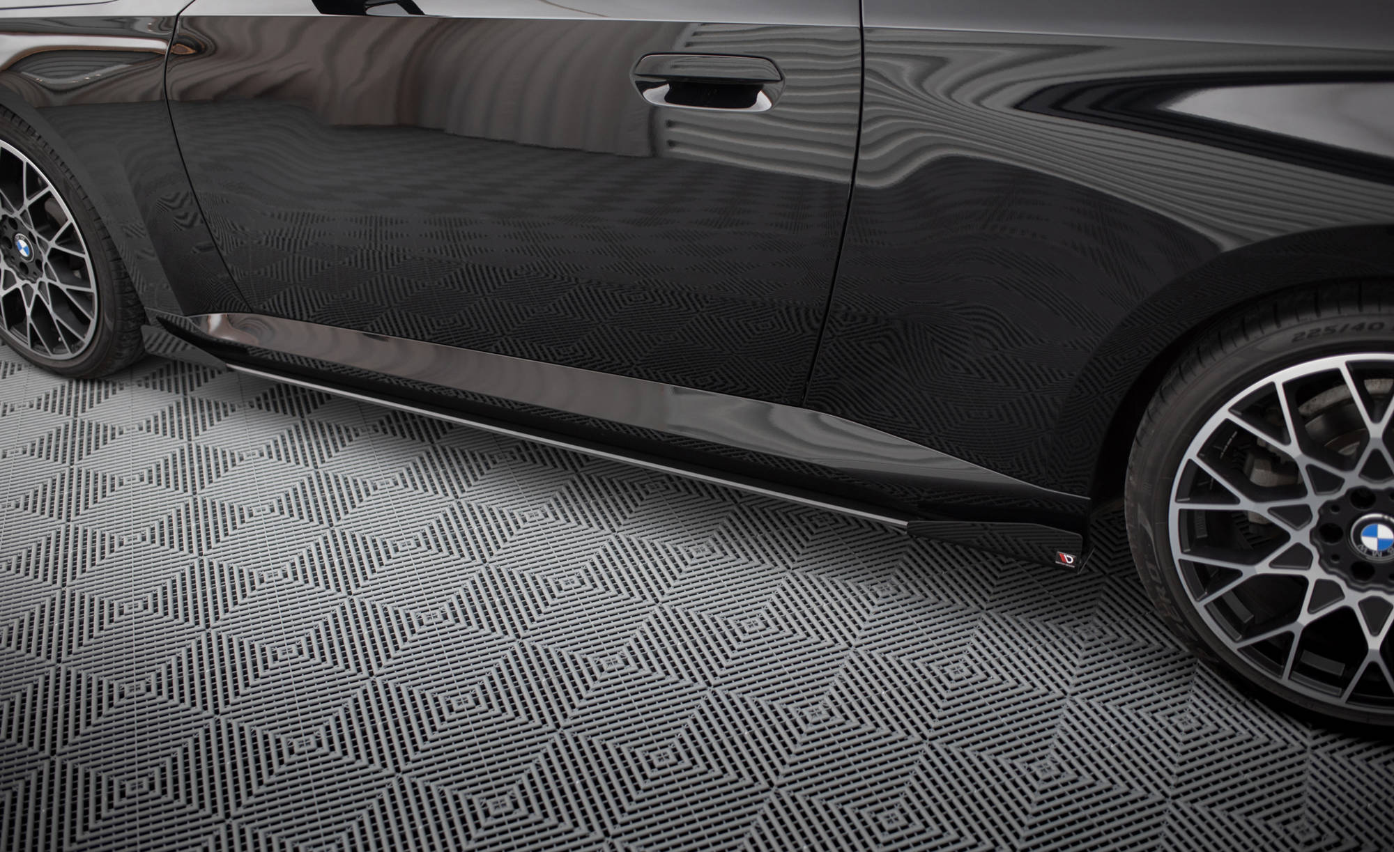 Street Pro Sivuhelmat + Flaps BMW 2 Coupe G42, Maxton-3