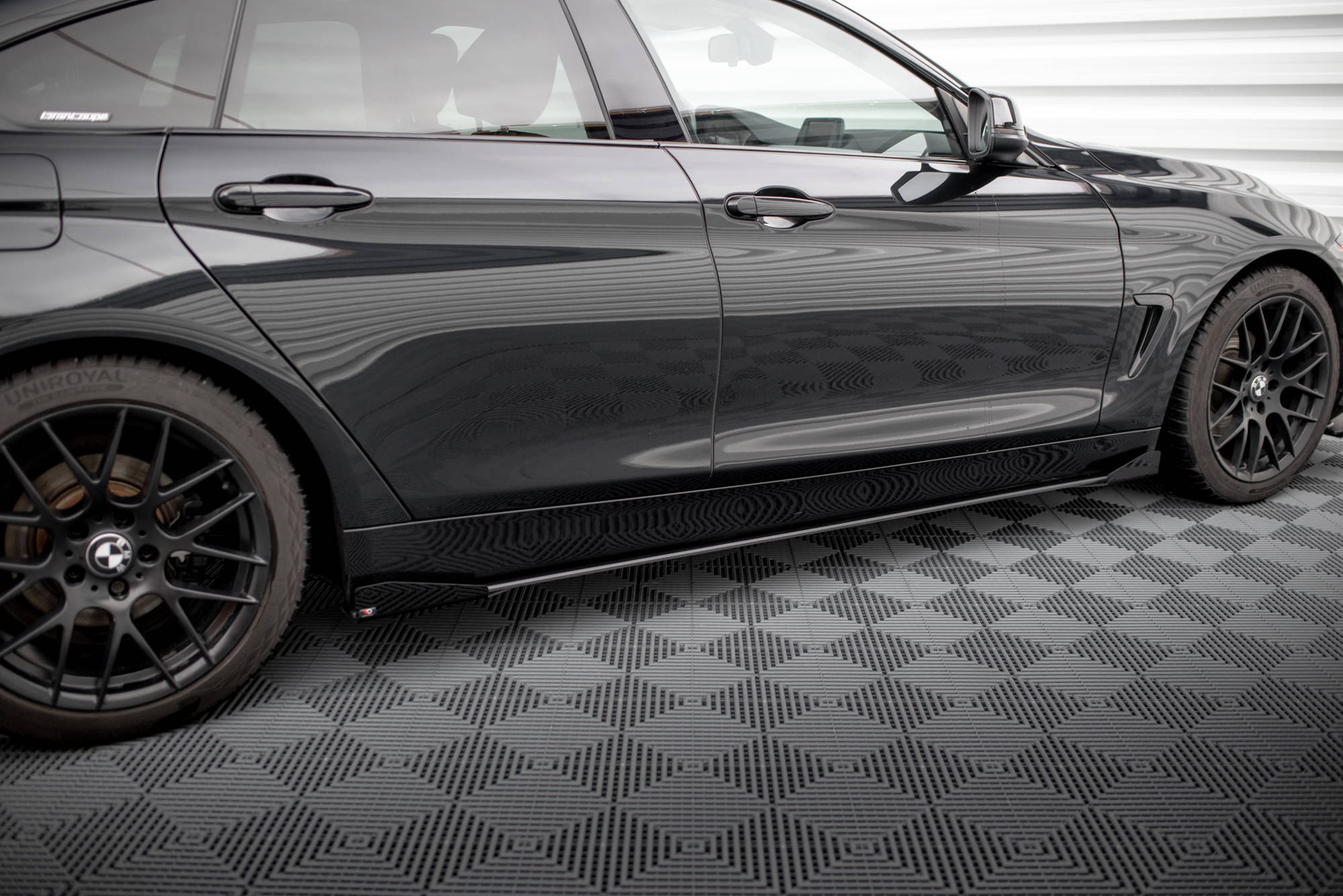Street Pro Sivuhelmat + Flaps BMW 4 Gran Coupe F36, Maxton-2
