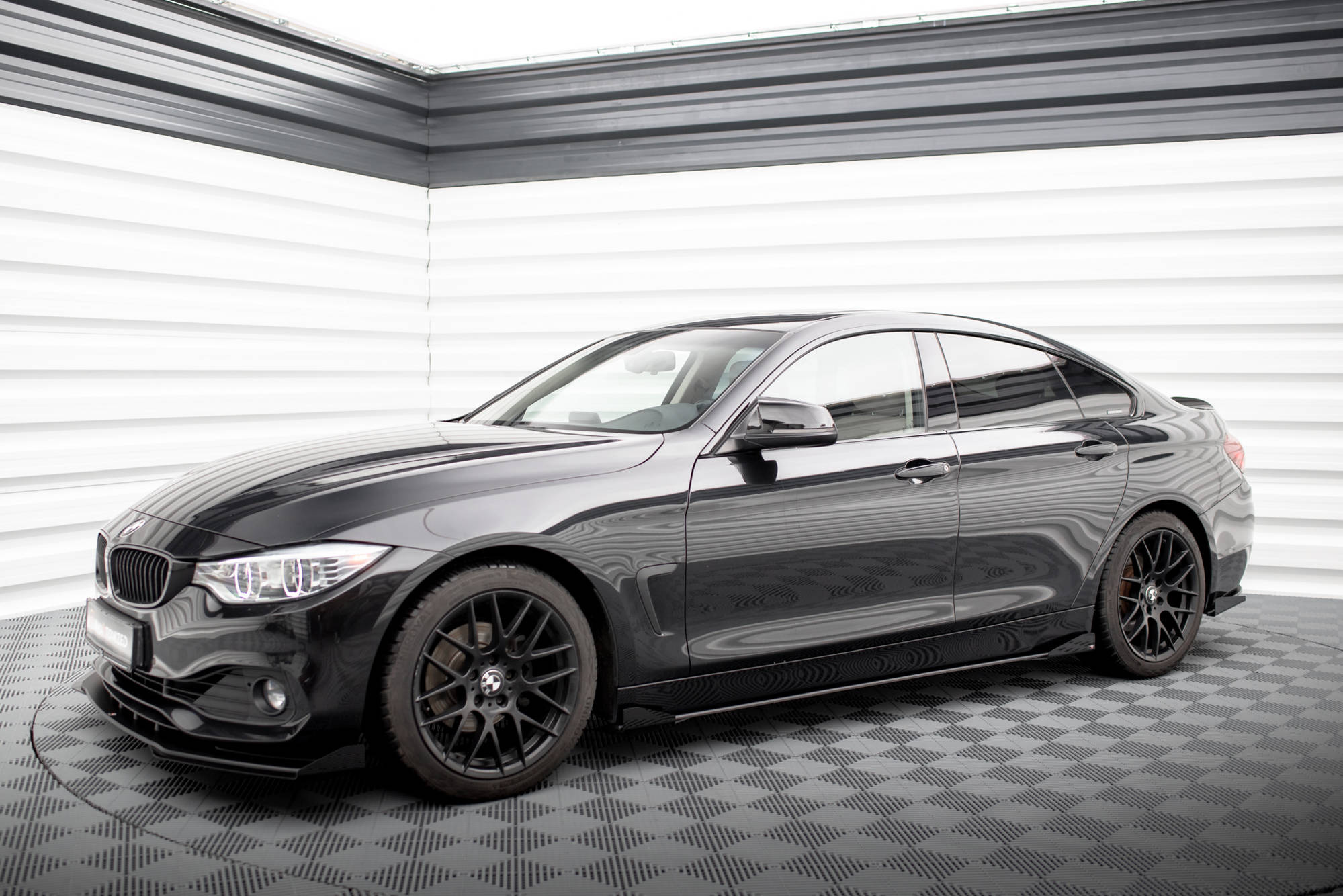 Street Pro Sivuhelmat + Flaps BMW 4 Gran Coupe F36, Maxton-3