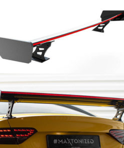 Hiilikuituspoileri, External Brackets Uprights + LED Audi A5 Coupe 8T