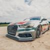 FRONT RACING SPLITTER AUDI A6 C7 S-LINE (2 splitters = 1 set)-3