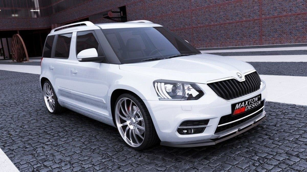 Etusplitteri SKODA YETI CITY FACELIFT MODEL, Maxton