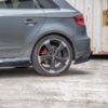 Racing Durability Takapuskurin sivulipat + lipat Audi RS3 8V Sportback-3