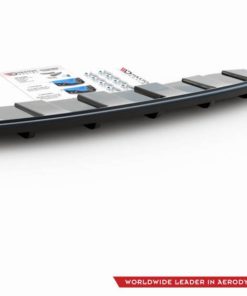 Takapuskurin lippa AUDI A6 C7 S-LINE AVANT EXHAUST 2x1 (w/ vertical bars)