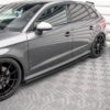 Street Pro Sivuhelman siivekkeet Audi S3 / A3 S-Line Sportback 8V Facelift-3