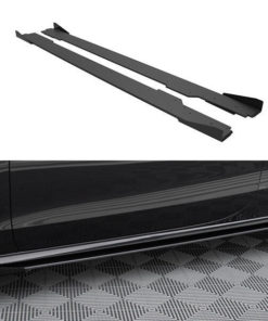 Street Pro Sivuhelman siivekkeet + lipat Audi A5 / A5 S-Line / S5 Coupe / Cabrio 8T / 8T Facelift