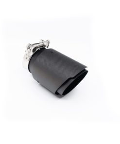 Pakoputken ulostulo 101mm hiilikuituinen, 76mm putkelle (RMT-C101-15/76)