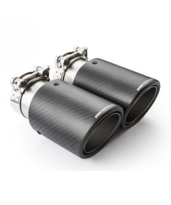 Pakoputken ulostulo 101mm hiilikuituinen, 76mm putkelle (RMT-C101-4/76G)