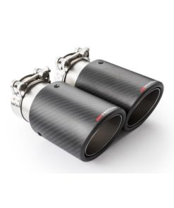 Pakoputken ulostulo 101mm hiilikuituinen, 76mm putkelle (RMT-C101-4/76R)