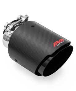 Pakoputken ulostulo 101mm hiilikuituinen, 63mm putkelle (RMT-C101-6/63RG)