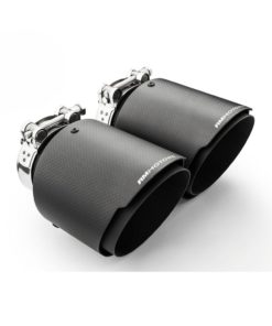 Pakoputken ulostulo 114mm hiilikuituinen, 63mm putkelle (RMT-C114-6/63GM)