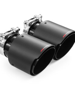 Pakoputken ulostulo 101mm hiilikuituinen, 76mm putkelle (RMT-C114-6/76RG)