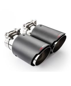 Pakoputken ulostulo 89mm hiilikuituinen, 63mm putkelle (RMT-C89-1/63R)