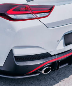 Flow Designs takapuskurin splitterit, Hyundai i30N Fastpack PD