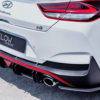 Flow Designs takapuskurin splitterit, Hyundai i30N Fastpack PD-4