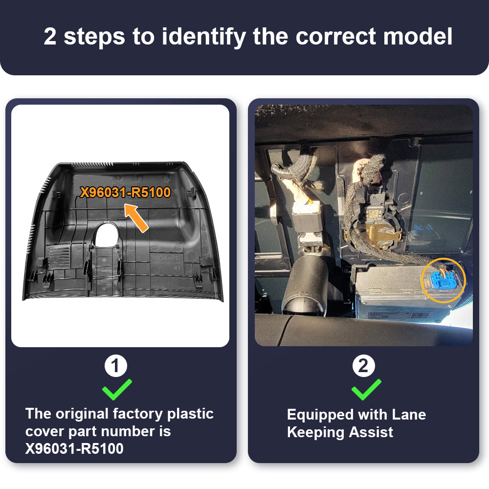 FitcamX autokamera, Kia Sorento 2024-2025 mallit-2