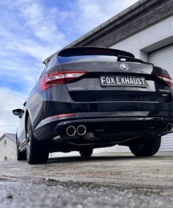 Skoda Superb Mk3 2019- 2.0T AWD cat-back putkisto, Fox Exhaust