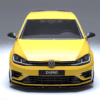 Volkswagen Golf MK7.5 R, Zaero Design EVO-1 etusplitteri
